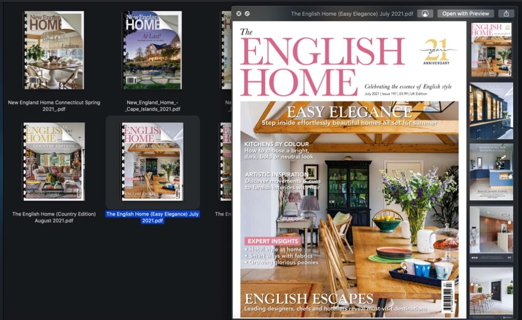 The English Home Magazine Bundle