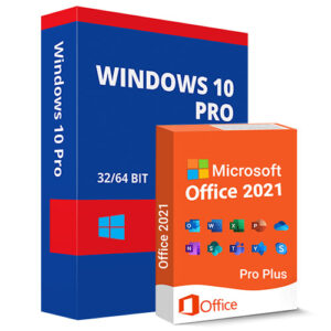 Windows 10 Pro with Office 2021 Updated Aug 2021 Lifetime