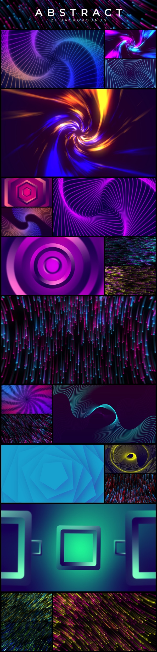 150 Loop Backgrounds [After Effects]