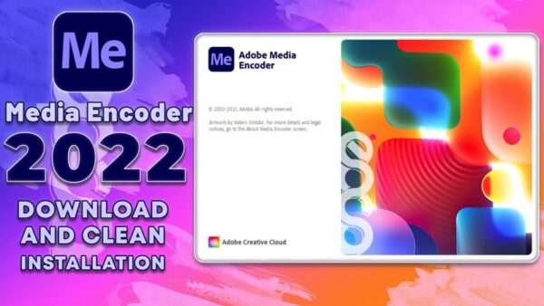 Adobe Media Encoder 2022 Full Version for Windows