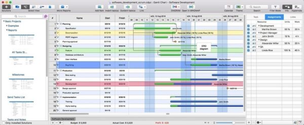 ConceptDraw PROJECT 2021 v12 Full Version for MacOS
