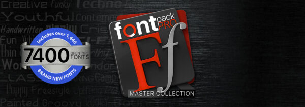 Summitsoft FontPack Pro Master Collection 2020 (7,400 Premium Fonts)