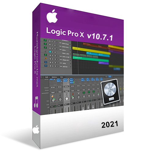 Logic Pro X 10.7.1 (2021) Final Full Version for MacOS