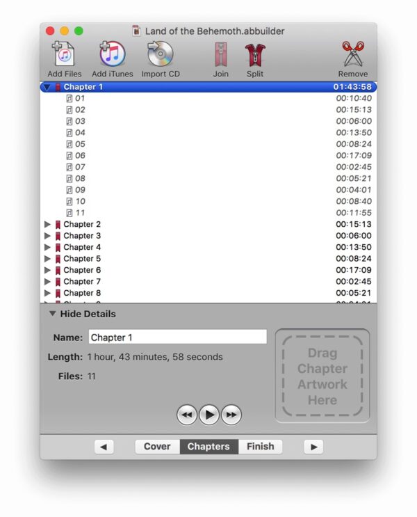 Audiobook Builder 2022 v2.2.2 Full Version MacOS