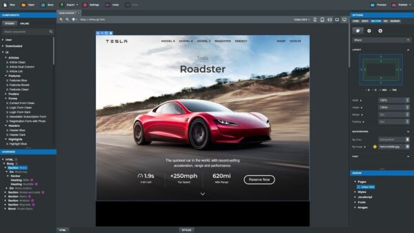 Bootstrap Studio 2022 v5.9.1 Full Version Lifetime