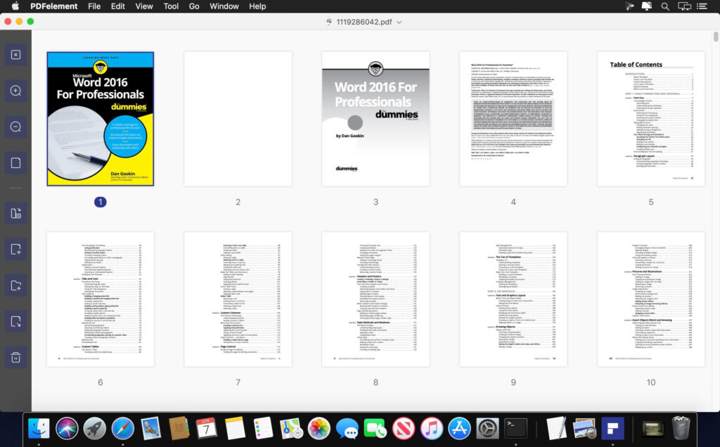 Wondershare PDFelement Pro 2022 v8.6.1 (OCR) Full Version macOS