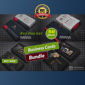 50 Business Card Bundle [Photoshop]