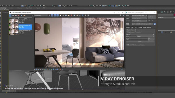 V-Ray Advanced 5.20.23 For 3DS Max 2023 Full Version for Windows