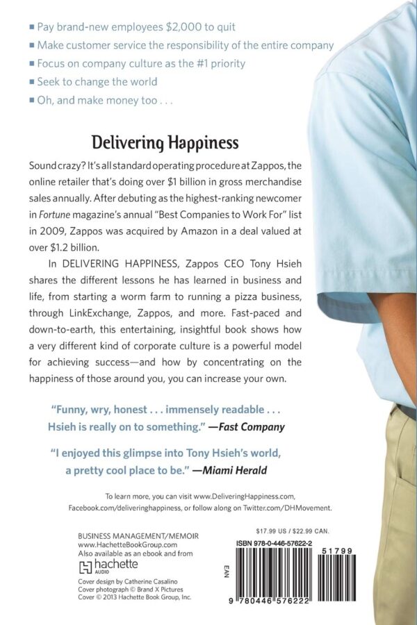 Delivering Happiness: A Path to Profits, Passion, and Purpose