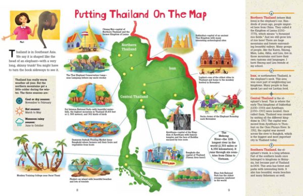 All About Thailand: Stories, Songs, Crafts and Games for Kids